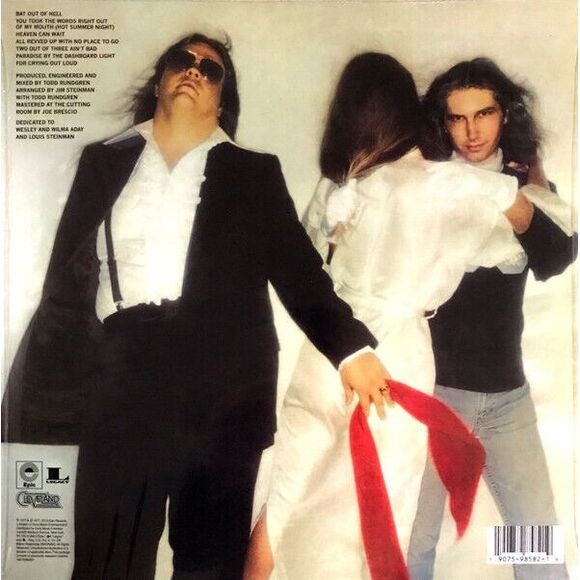 Meat Loaf Bat Out Of Hell Exclusive Limited Edition Colored Vinyl MINT RARE LP - Picture 2 of 5